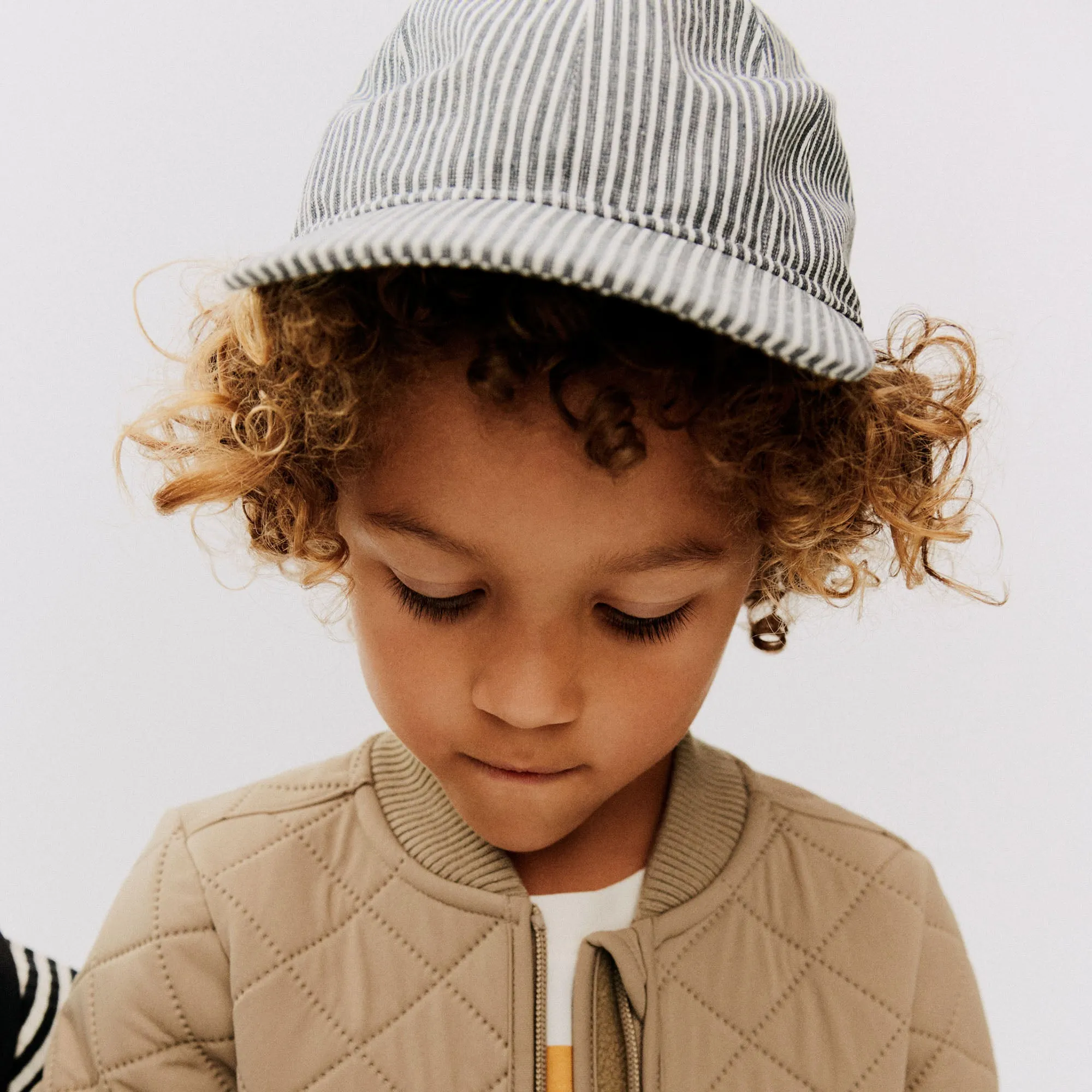 Cap Allaso - navy stripe
