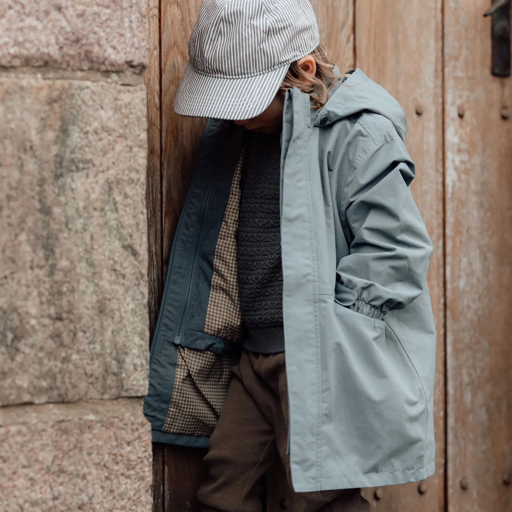 Cap Allaso - navy stripe