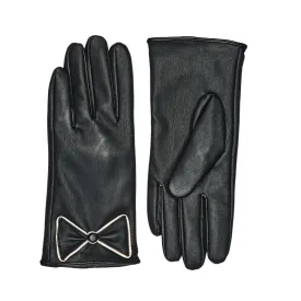 Coco Faux Leather Gloves