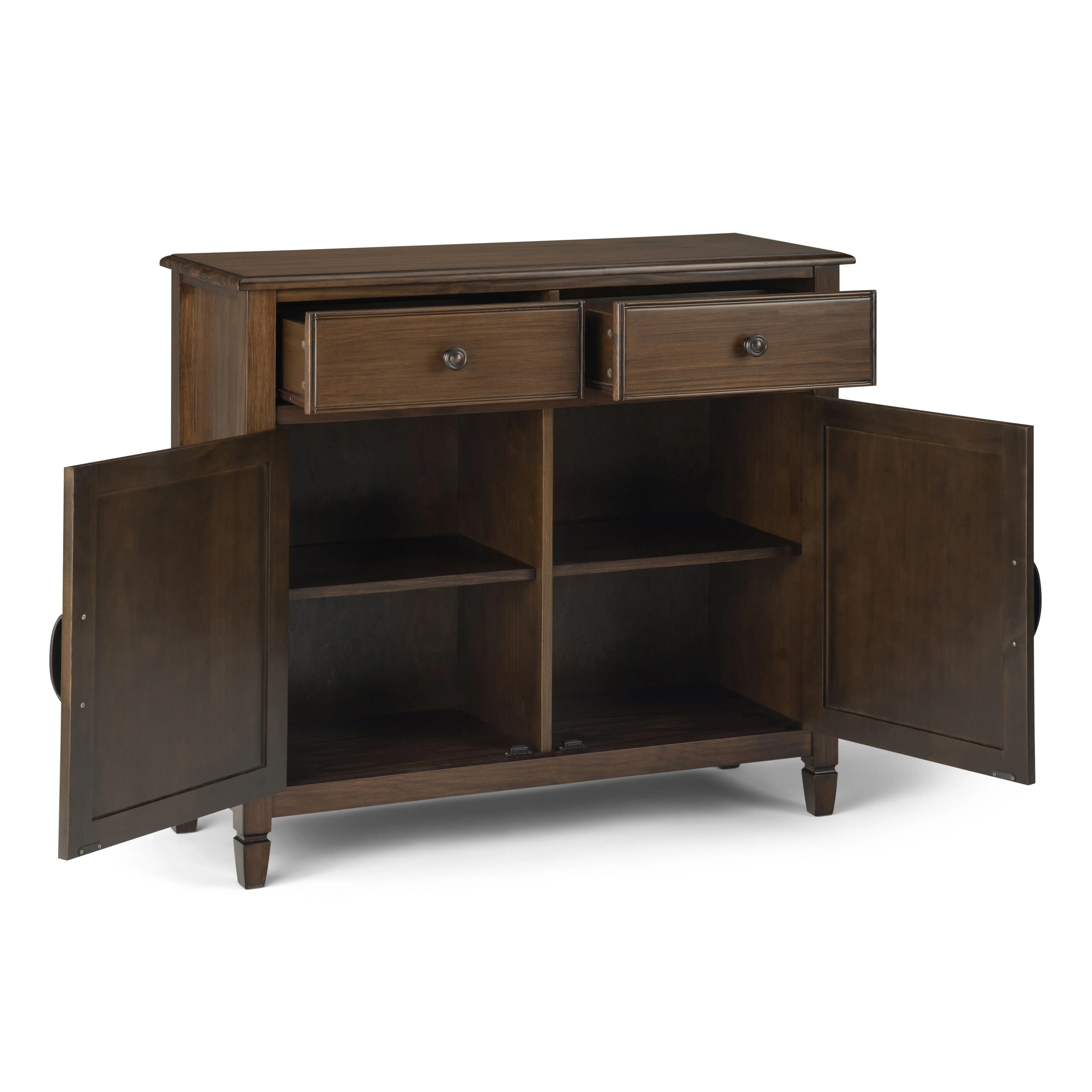 Connaught - Entryway Storage Cabinet - Rustic Natural Aged Brown by Couch.com
