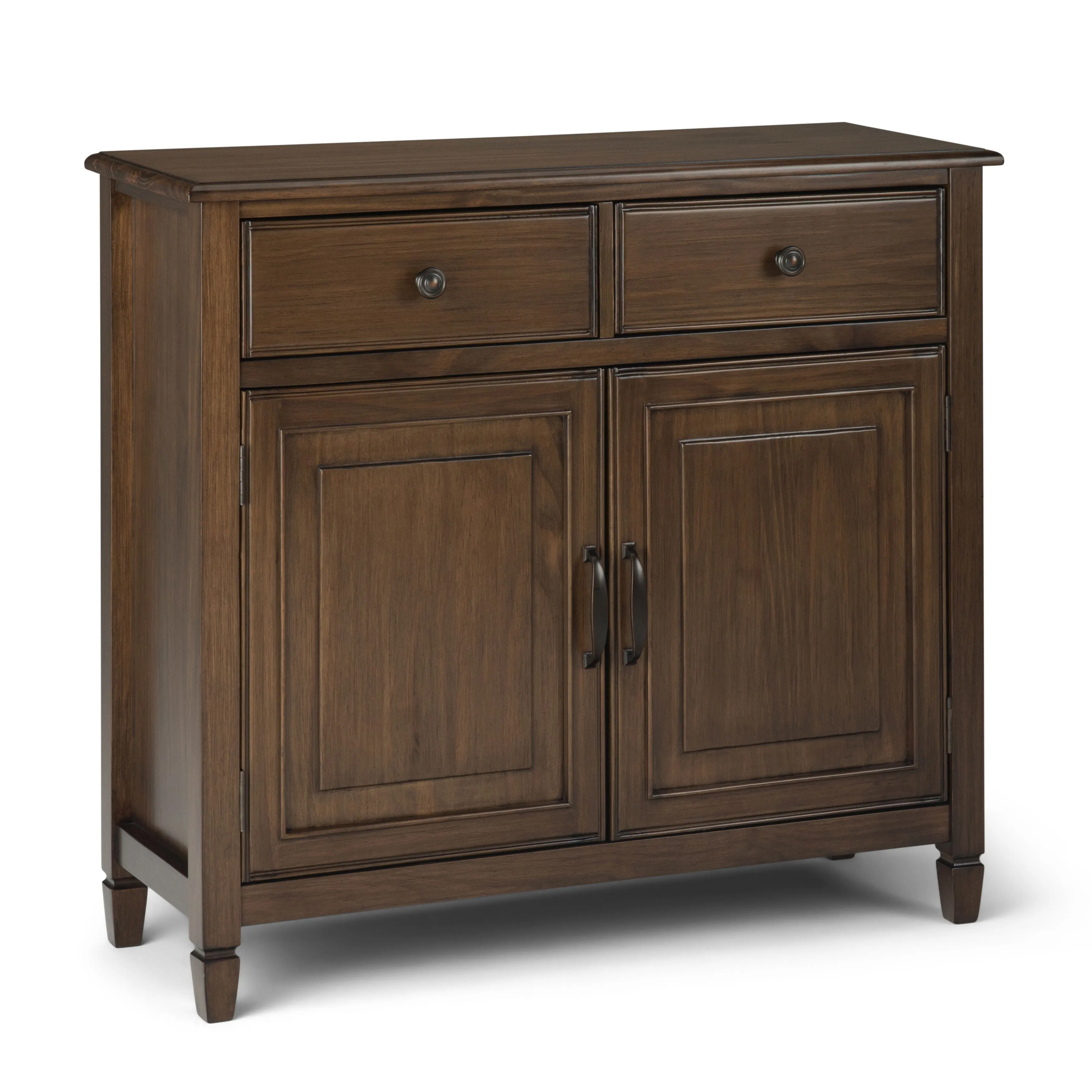 Connaught - Entryway Storage Cabinet - Rustic Natural Aged Brown by Couch.com