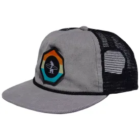 Crusher Corduroy Hat: Crusher Grey