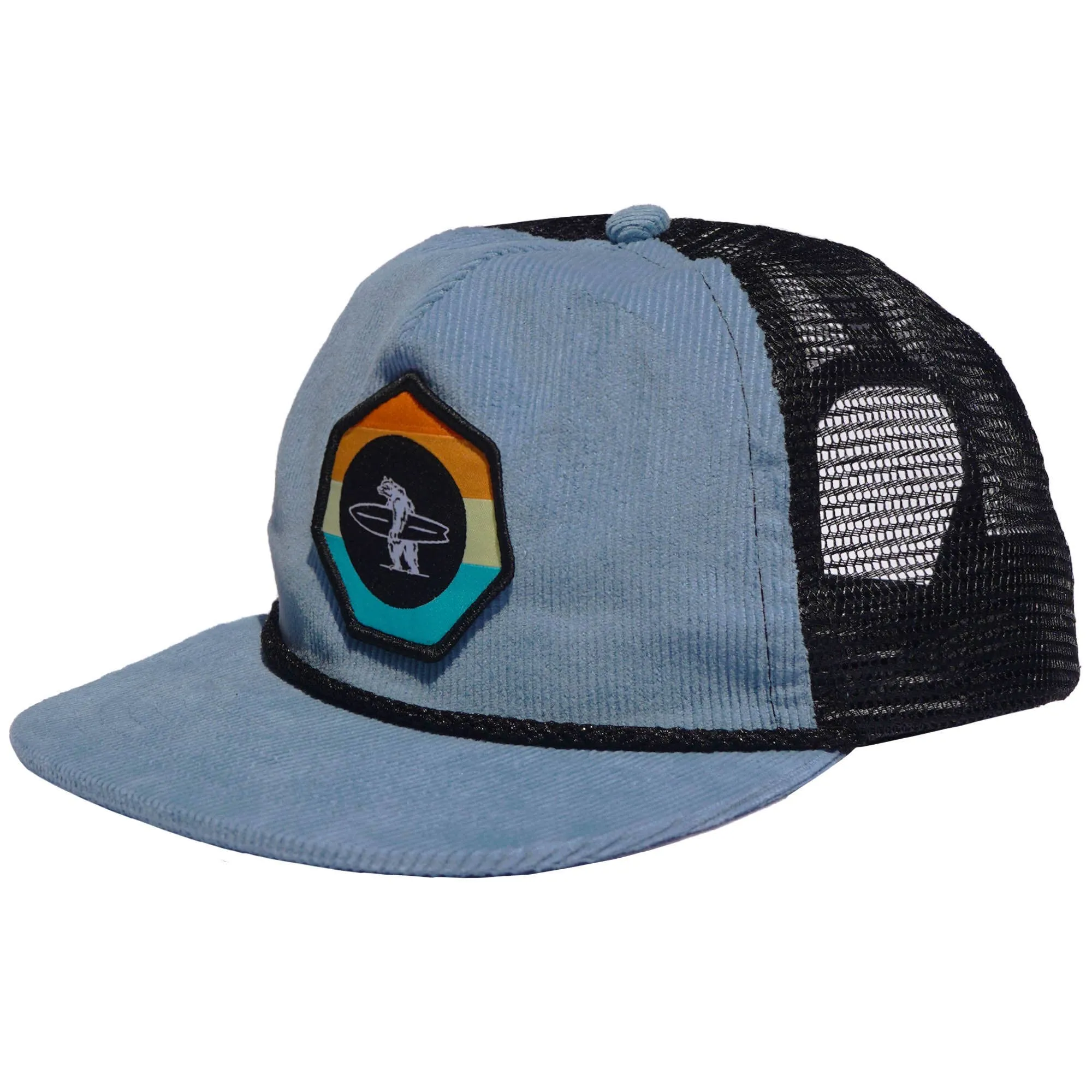 Crusher Corduroy Hat: Crusher Grey