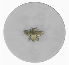 Inlaid Marble Tray - Bee