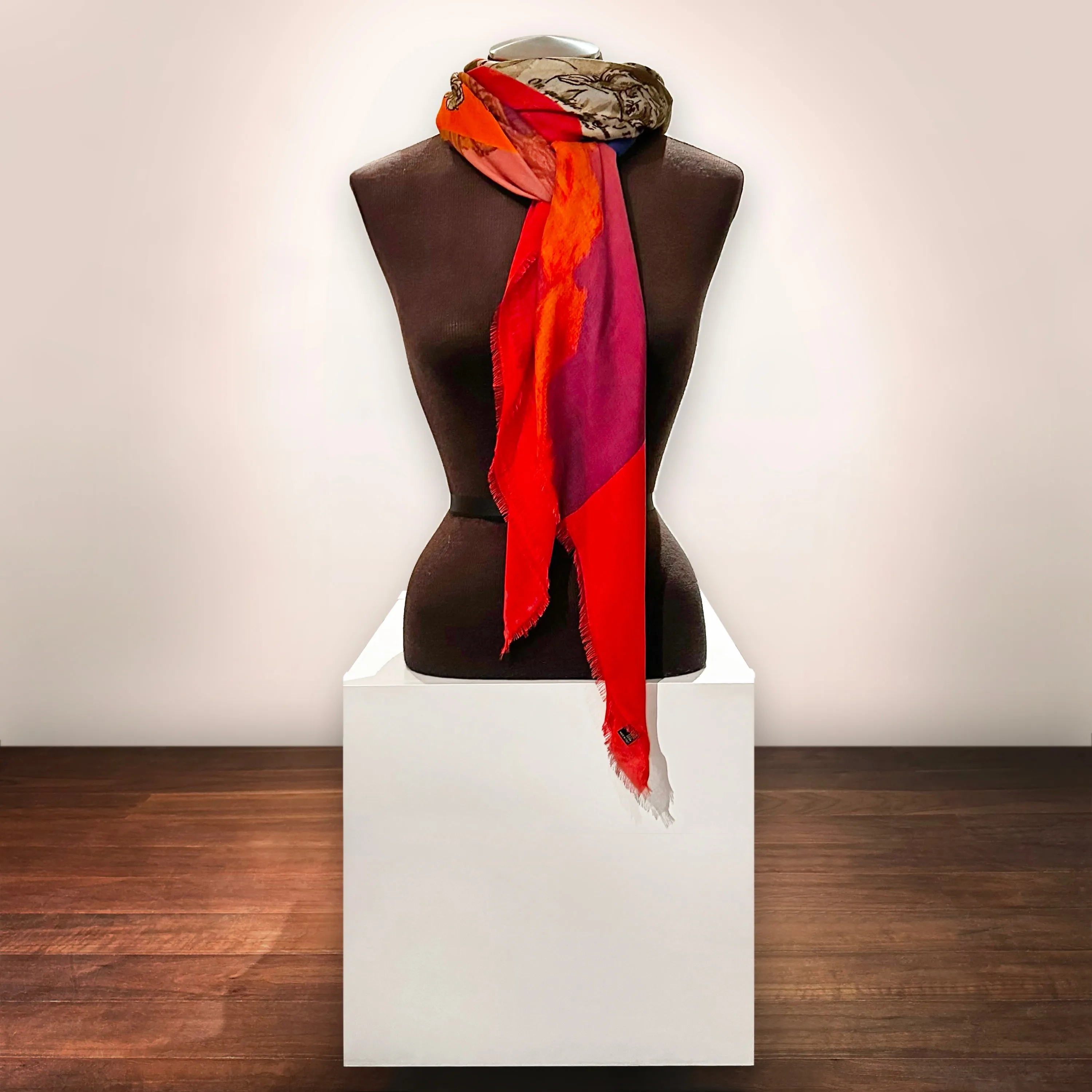 Marie Antoinette Versailles Silk Modal Scarf
