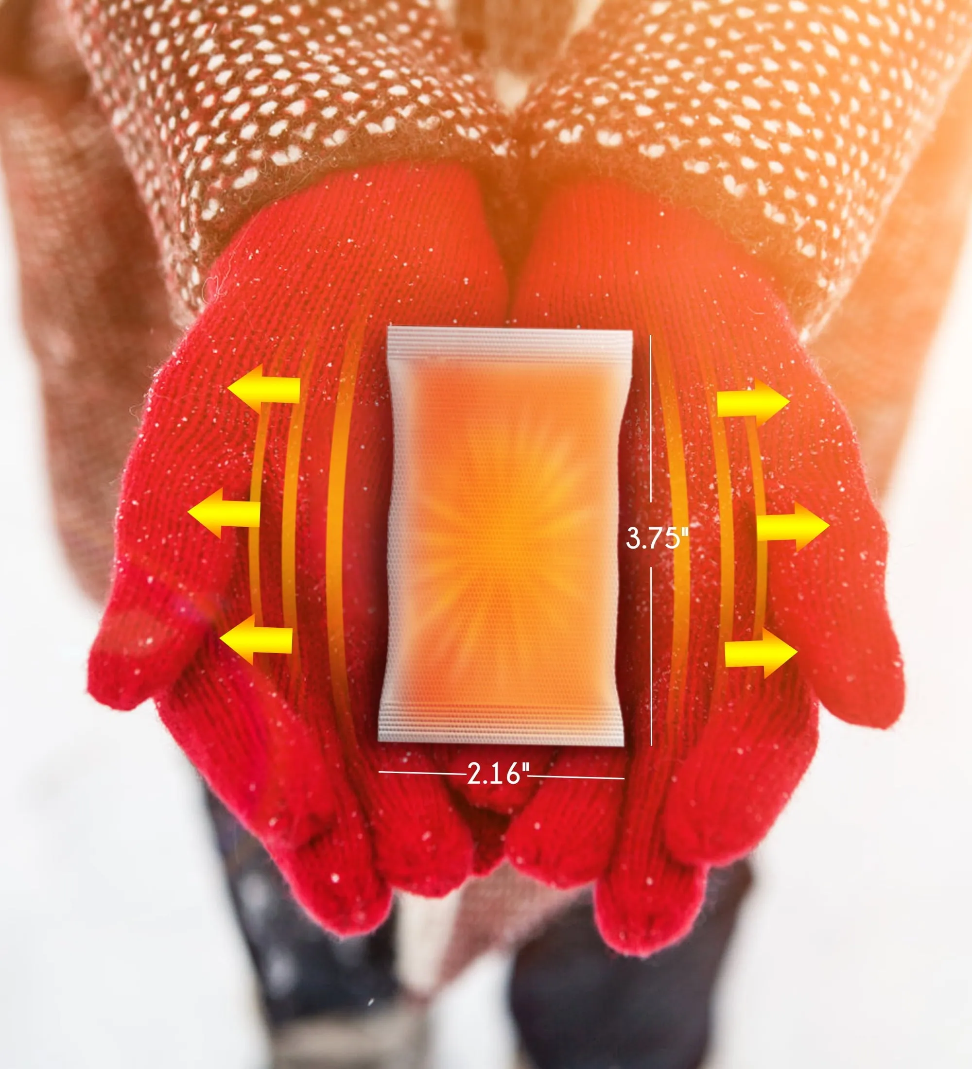 NFTIGB Hand Warmers Disposable 240 Pack, Long Lasting Safe Air Activated, up to 12 Hours of Heating