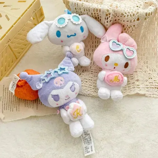 Sanrio Holiday Plushie and Keychain