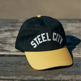 Steel City | Arched Type Strapback Hat