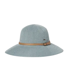 Women's Wide Brim Hat - Leslie - Mid Blue